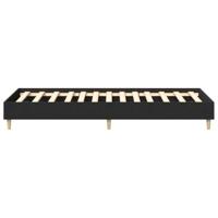 Bedframe matras zonder matras 100x200 cm spaanplaat zwart - thumbnail