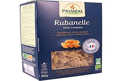 Primeal Rubanelle halfvolkoren pasta bio 400 Gram