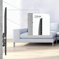 Hama 00220814 TV-beugel Geïntegreerde waterpas 81,3 cm (32) - 177,8 cm (70) Kantelbaar - thumbnail