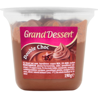 Ehrmann Grand Dessert Double Choc 190 g bij Jumbo - thumbnail