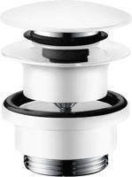 Hansgrohe afvoergarnituur afvoerplug voor wastafel- en bidetmengkranen, mat wit - thumbnail