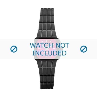 Diesel horlogeband DZ5314 Staal Zwart 12mm