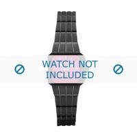 Diesel horlogeband DZ5314 Staal Zwart 12mm - thumbnail