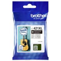 Originele inktcartridge Brother LC-421XLBK Zwart - thumbnail