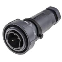 Bulgin PXP7010/02P/ST/1113 Ronde connector Stekker, recht Totaal aantal polen: 2 Serie (ronde connectoren): Buccaneer 7000 1 stuk(s) - thumbnail