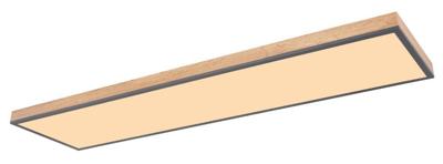 Globo Houten led plafondlampDoro 120x30cm - 416080WD5