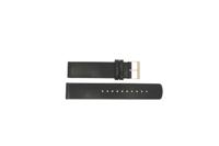 Horlogeband Skagen SKW6401 Leder Zwart 20mm - thumbnail