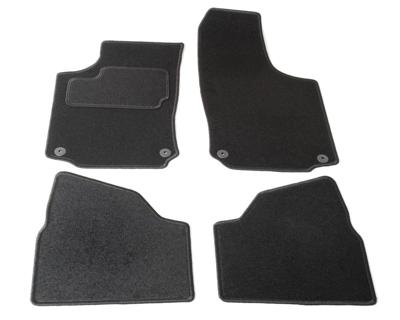Automatten op maat - zwart stof - Opel Corsa C 2004-2006
