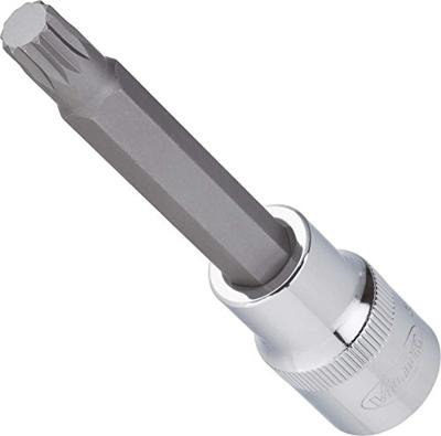 Vigor V2066 Veeltand (XZN) Dopsleutel-bitinzet 5 mm M5 1/2 (12.5 mm)