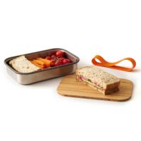 Black+Blum Sandwich Box - 223x150x52mm - Oranje - thumbnail