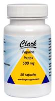 Clark Papaine 500mg 50 Vegetarische capsules - thumbnail