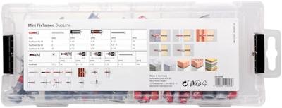 Fischer 560098 MiniFixTainer DuoLine Bevestigingsset 77 stuk(s) Fischer 560098 MiniFixTainer DuoLine Bevestigingsset 77 stuk(s)