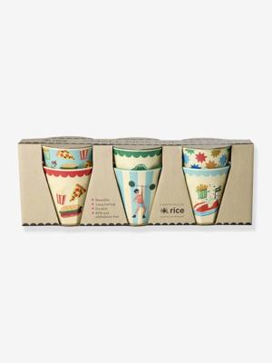 6-delige set melamine kinderbekers FUN FAIR MINT 160 ml rice mintgroen 6-delige set melamine kinderbekers FUN FAIR MINT 160 ml rice mintgroen