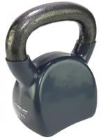 Tunturi Vinyl Kettlebell l 14KG l grijs - thumbnail