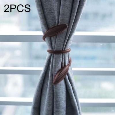 2 PC's Fashion versieringen creatieve gordijn Tie Rope(Coffee)