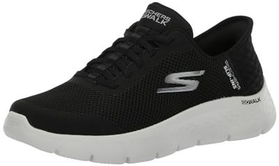 Skechers Slip-ins: GO WALK Flex - Grand Entry 124836/BKW Zwart / Wit-42 maat 42