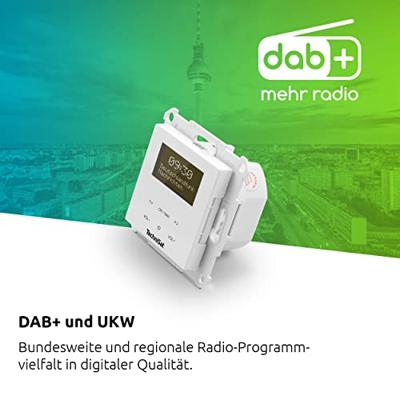 TechniSat Digitradio UP 55 DAB radio Wit - thumbnail