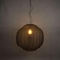 Dutchbone Hanglamp 'Meezan' 70cm, kleur Zwart - thumbnail