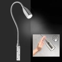 Fischer & Honsel Bed leeslampSten met bed bevestiging - 30702 - thumbnail