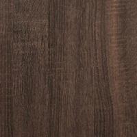 Boekenkast 60x35x139 cm bewerkt hout bruin eikenkleurig - thumbnail