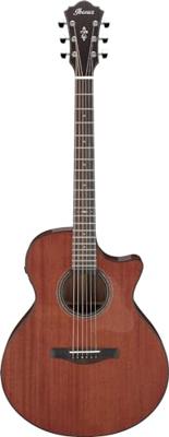 Ibanez AE440 Platinum Collection Natural Low Gloss elektrisch-akoestische westerngitaar met koffer