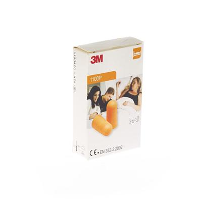 3M 1100P Oordoppen 35 dB Eenmalig gebruik 2 paar