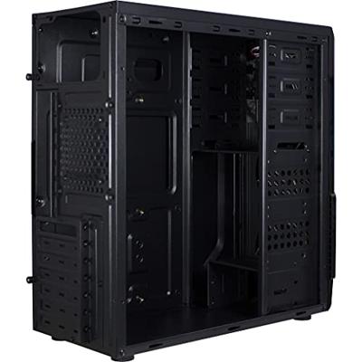 Inter-Tech B-42 Midi-tower PC-behuizing Zwart