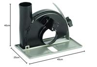 Bosch Accessories 2605510264 Geleideslede met afzuigaansluiting voor het doorslijpen, bevestiging zonder gereedschap, 115 mm - thumbnail