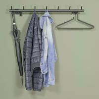 Kapstok Montana Zwart 7-haaks - thumbnail