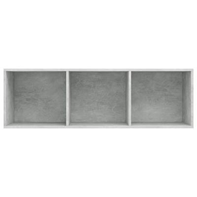 VidaXL Boekenkast/tv-meubel 36x30x114 cm bewerkt hout betongrijs