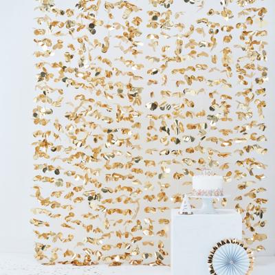 Backdrop Floral goud Pick & Mix Pastel Ginger Ray