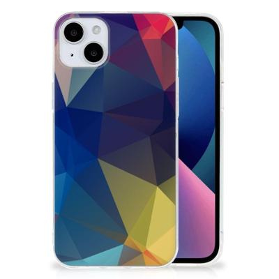 iPhone 15 Plus | TPU Hoesje | Polygon Dark