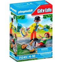 71245 Playmobil City Verpleegkundige met Patiënt - thumbnail