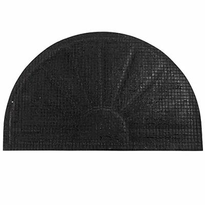 Siena Garden 1711441077 Rubberen voetmat zon halfrond 75 x 45 x 2 cm met kokosvezel (l x b) 45 cm x 75 cm 1 stuk(s)