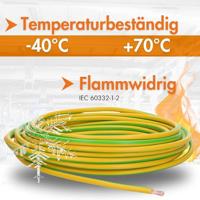 LAPP 4520002 Draad H07V-K 1 x 2.50 mm² Groen, Geel 100 m - thumbnail