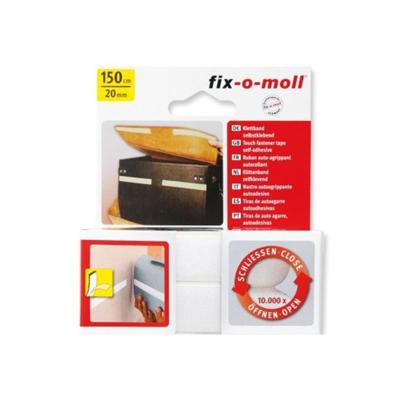 Fix-o-moll plak klittenband 150cm wit Fix-o-moll plak klittenband 150cm wit