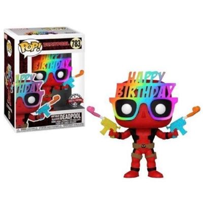 Funko Pop! Marvel: Deadpool Verjaardagsbril - Swinging Head 783