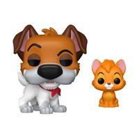 Oliver & Company Funko Pop Vinyl: Dodger with Oliver - thumbnail