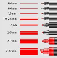 Permanente markeerstift Staedtler Lumocolor Bruin (10 Stuks) - thumbnail