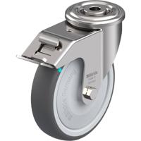 Blickle LEXR-PATH 125KFD-FI Zwenkwiel met rem Wieldiameter: 125 mm Draagvermogen (max.): 150 kg 1 stuk(s) - thumbnail