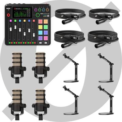 RØDE Podcast large bundle