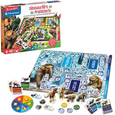 Clementoni dinosauriers en de prehistorie bordspel (nl)