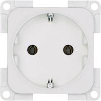inprojal elektrosysteme 102556 Wandcontactdoos met randaarde Inzetstuk Wit 1 stuk(s) - thumbnail