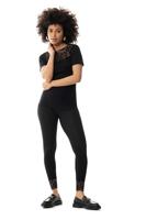 Wollen Thermoshirt korte mouw dames - Kant - Wool Love - Luxe en chique thermo ondershirt - thumbnail