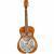 Epiphone Dobro Hound Dog Deluxe Round Neck Vintage Brown resonatorgitaar - thumbnail