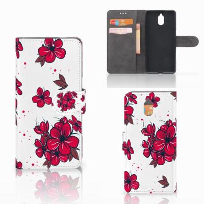 Nokia 3.1 (2018) Hoesje Blossom Red Nokia 3.1 (2018) Hoesje Blossom Red