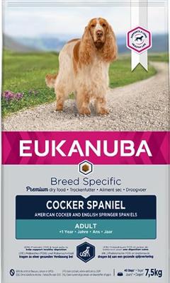 Eukanuba Cocker Spaniel hondenvoer 2 x 7,5 kg