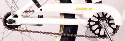 Volare miracle cruiser kinderfiets - meisjes - 18 inch - wit - prime collection