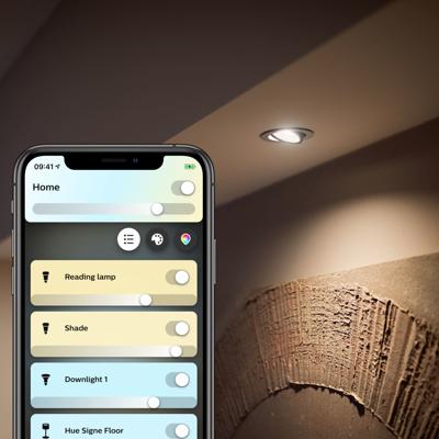 PHILIPS HUE - LED Spot GU10 - White Ambiance - Bluetooth - Duo Pack