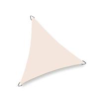 Nesling schaduwdoek Driehoek 4,0 Cream - thumbnail